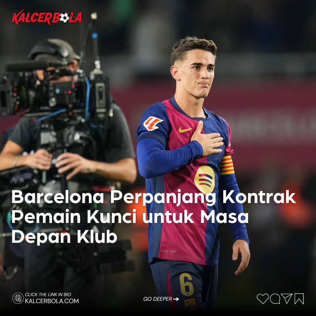 Barcelona Perpanjang Kontrak Pemain Kunci untuk Masa Depan Klub