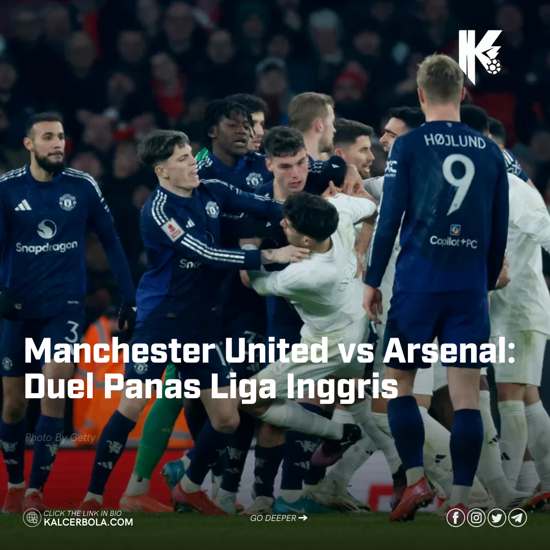 Manchester United vs Arsenal: Duel Panas Liga Inggris