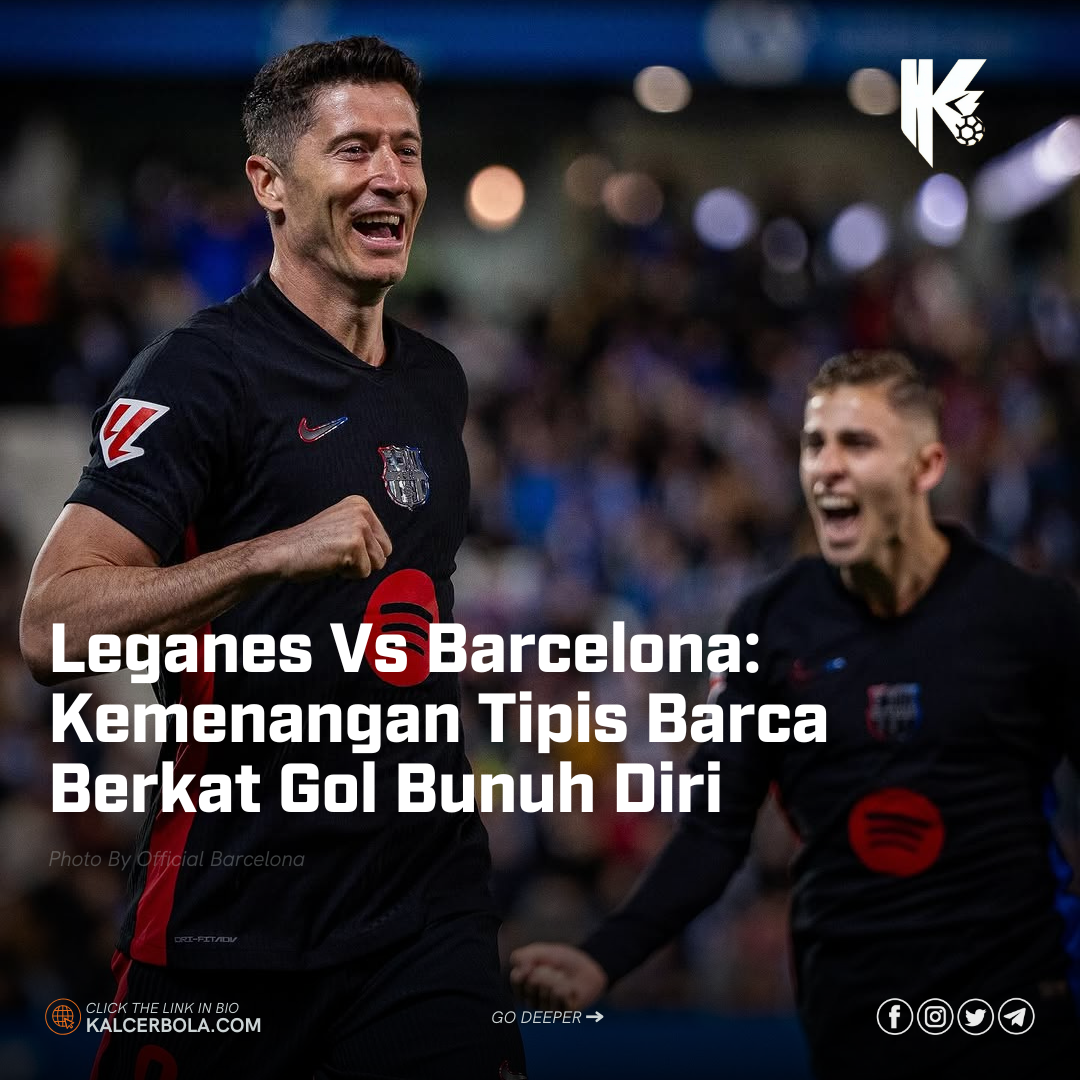 Leganes Vs Barcelona: Kemenangan Tipis Barca Berkat Gol Bunuh Diri