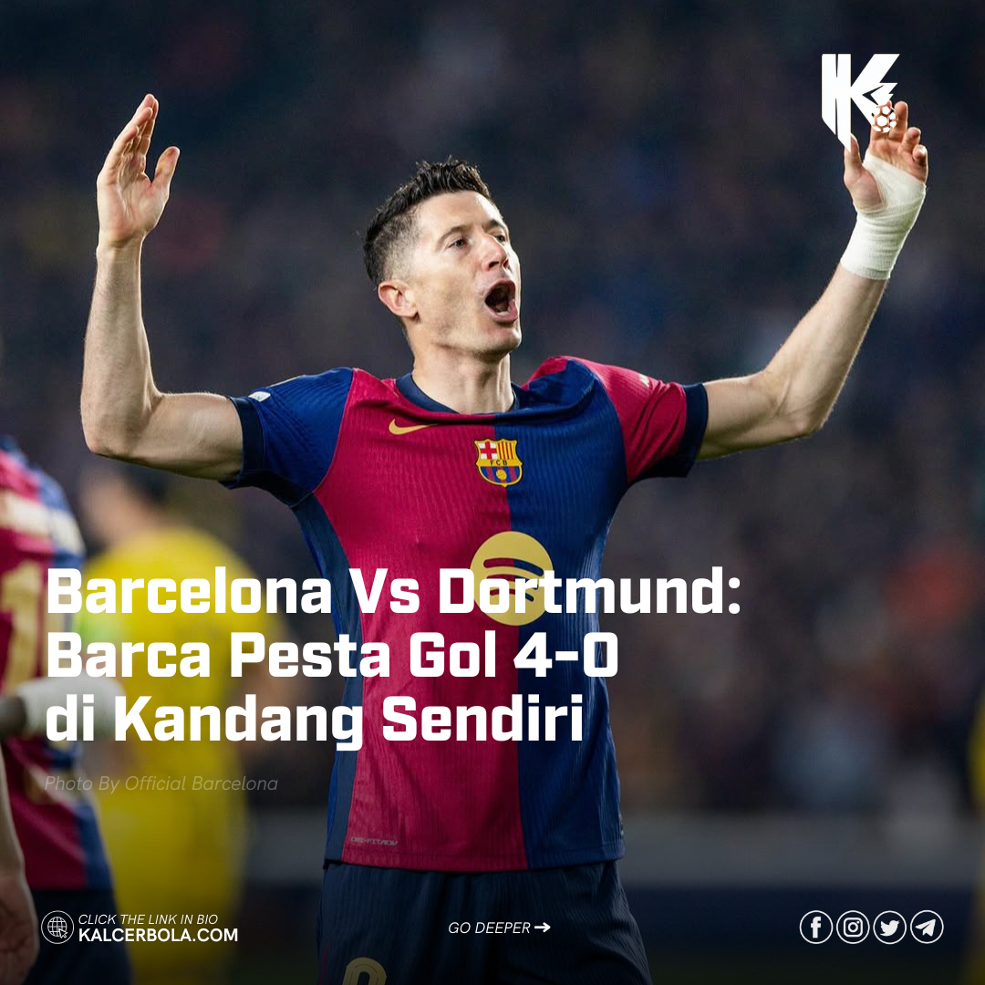Barcelona Vs Dortmund: Barca Pesta Gol 4-0 di Kandang Sendiri