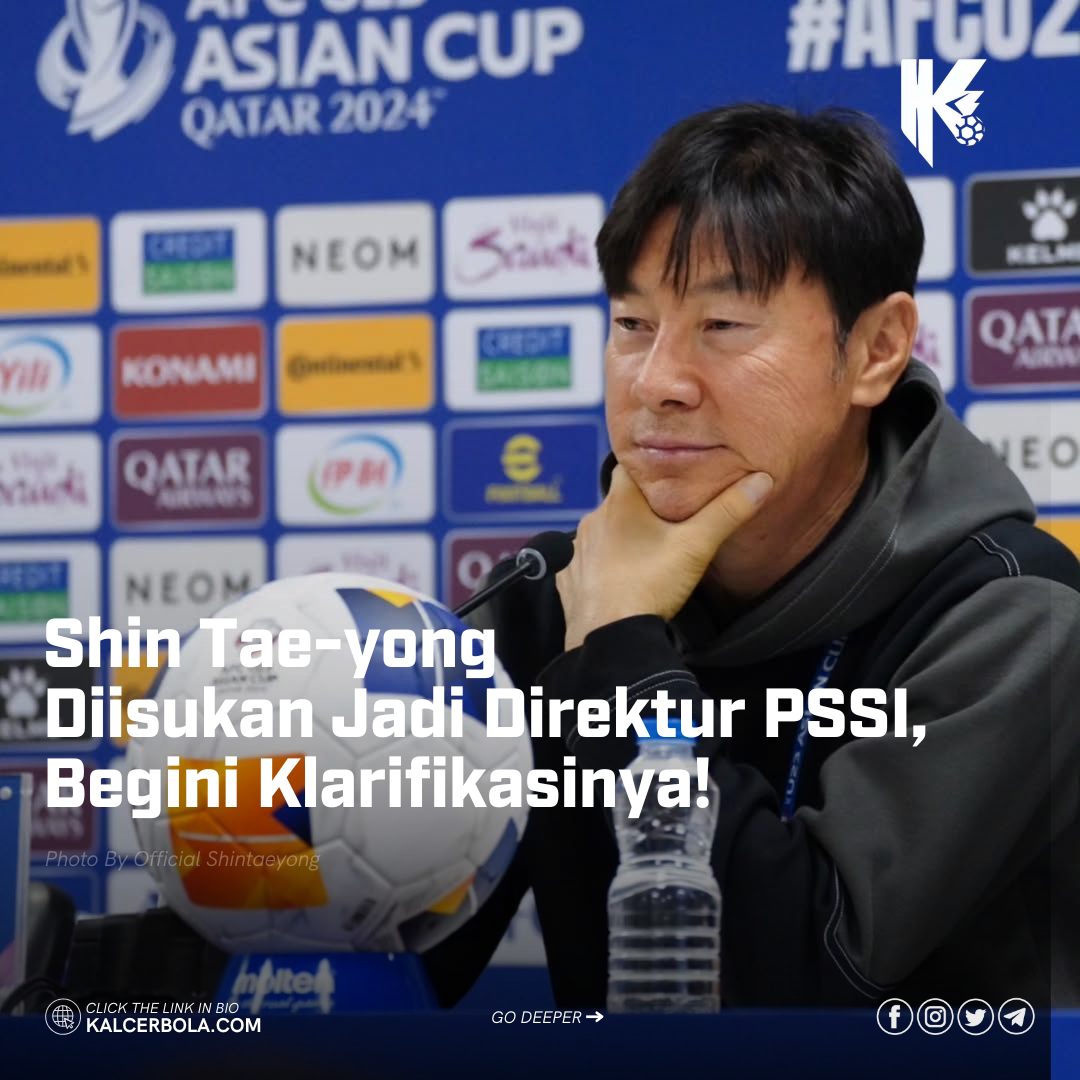 Shin Tae-yong Diisukan Jadi Direktur PSSI, Begini Klarifikasinya!