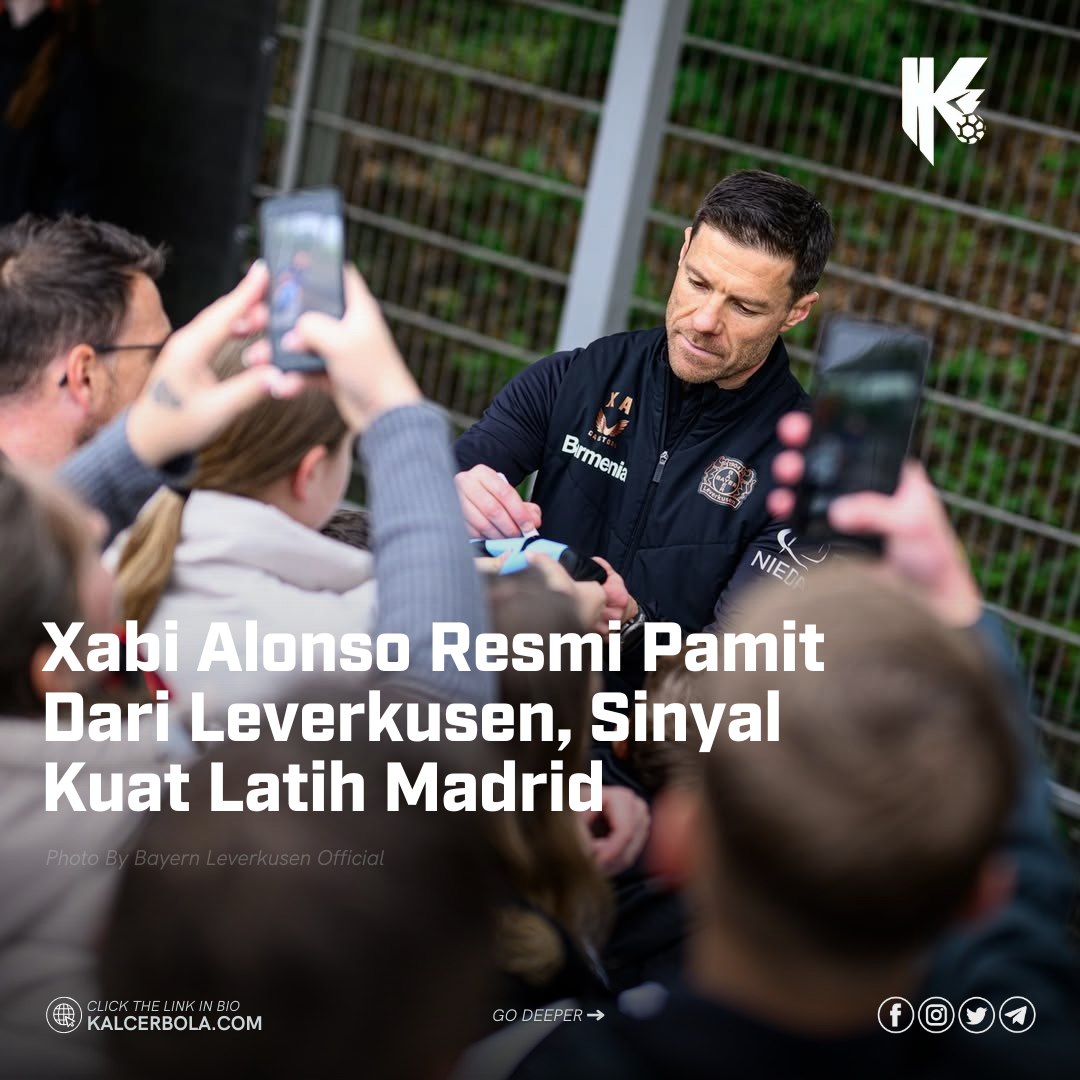 Xabi Alonso Resmi Pamit dari Leverkusen, Sinyal Kuat Latih Madrid