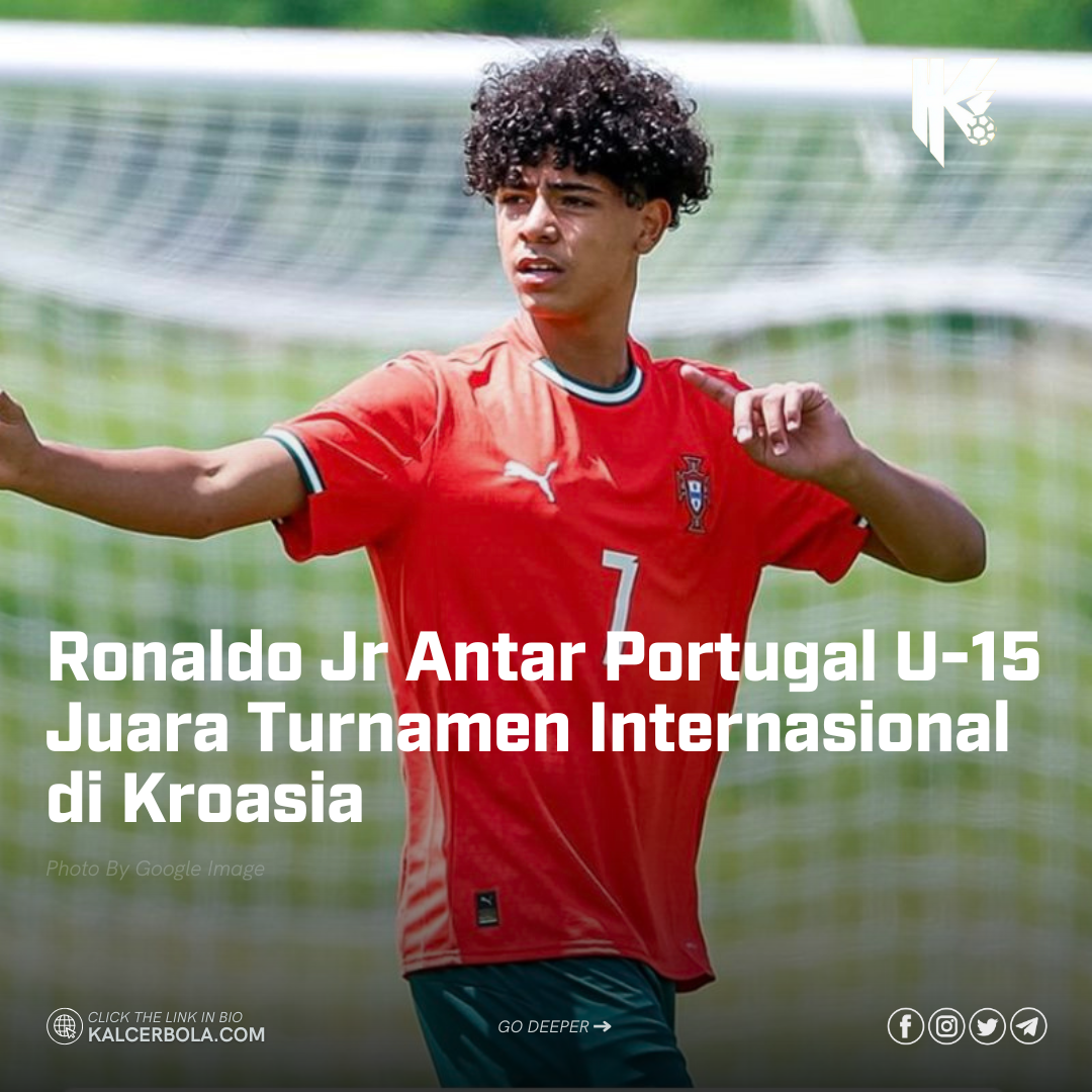 Ronaldo Jr Antar Portugal U-15 Juara Turnamen Internasional di Kroasia