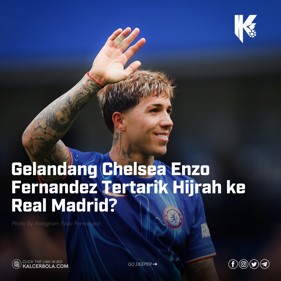 Gelandang Chelsea Enzo Fernandez Tertarik Hijrah ke Real Madrid