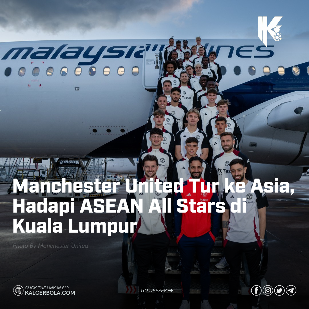 Manchester United Tur ke Asia, Hadapi ASEAN All Stars di Kuala Lumpur