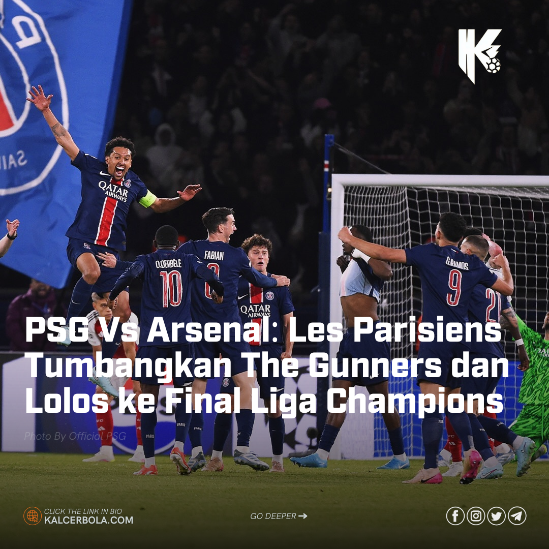 PSG Vs Arsenal: Les Parisiens Tumbangkan The Gunners dan Lolos ke Final Liga Champions