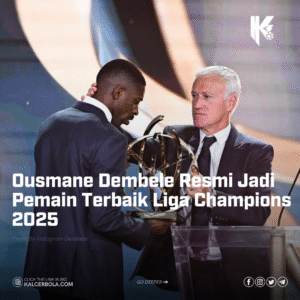 Ousmane Dembele Resmi Jadi Pemain Terbaik Liga Champions 2025
