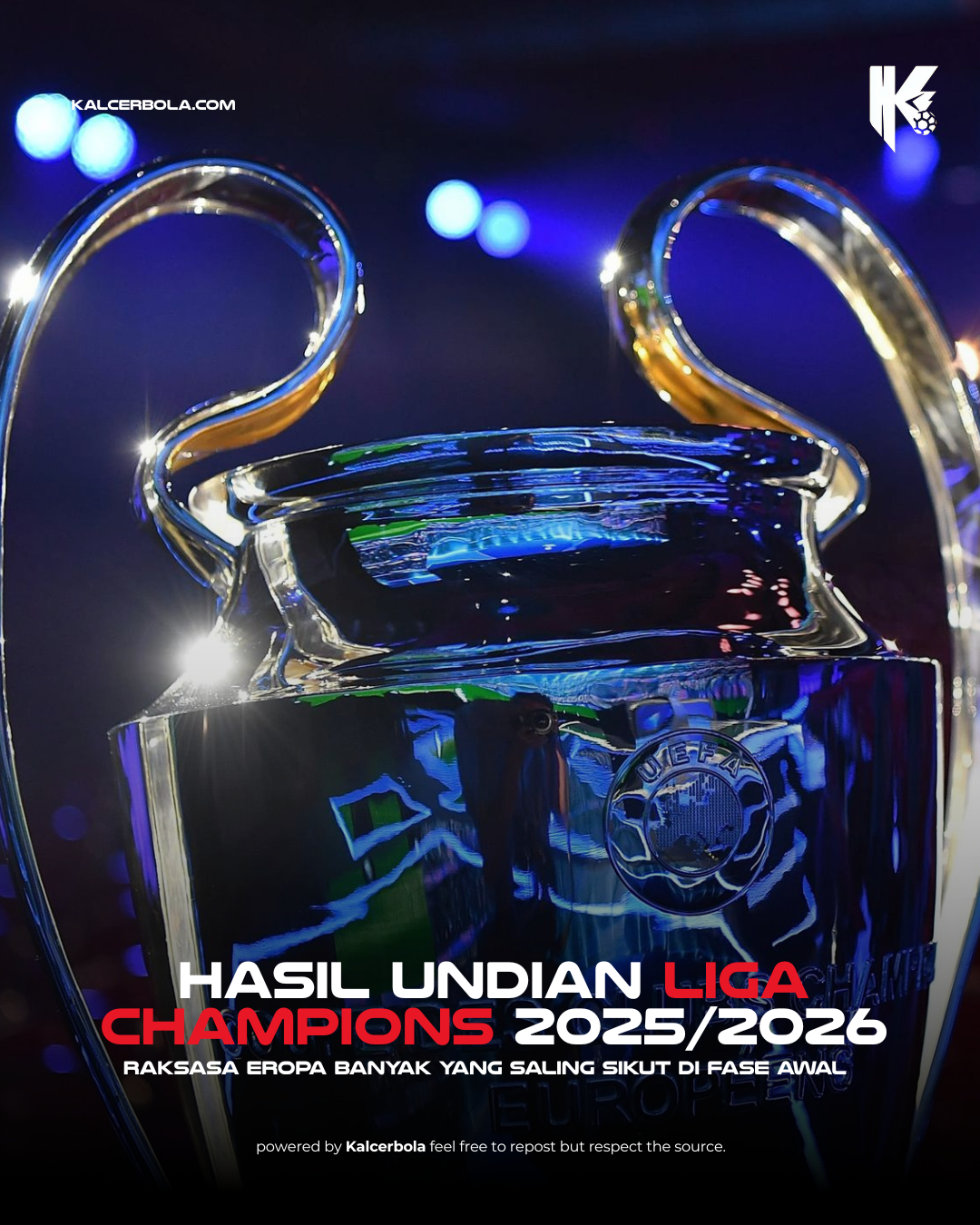Undian Liga Champions 25/26: Siap Tempuh Format Baru