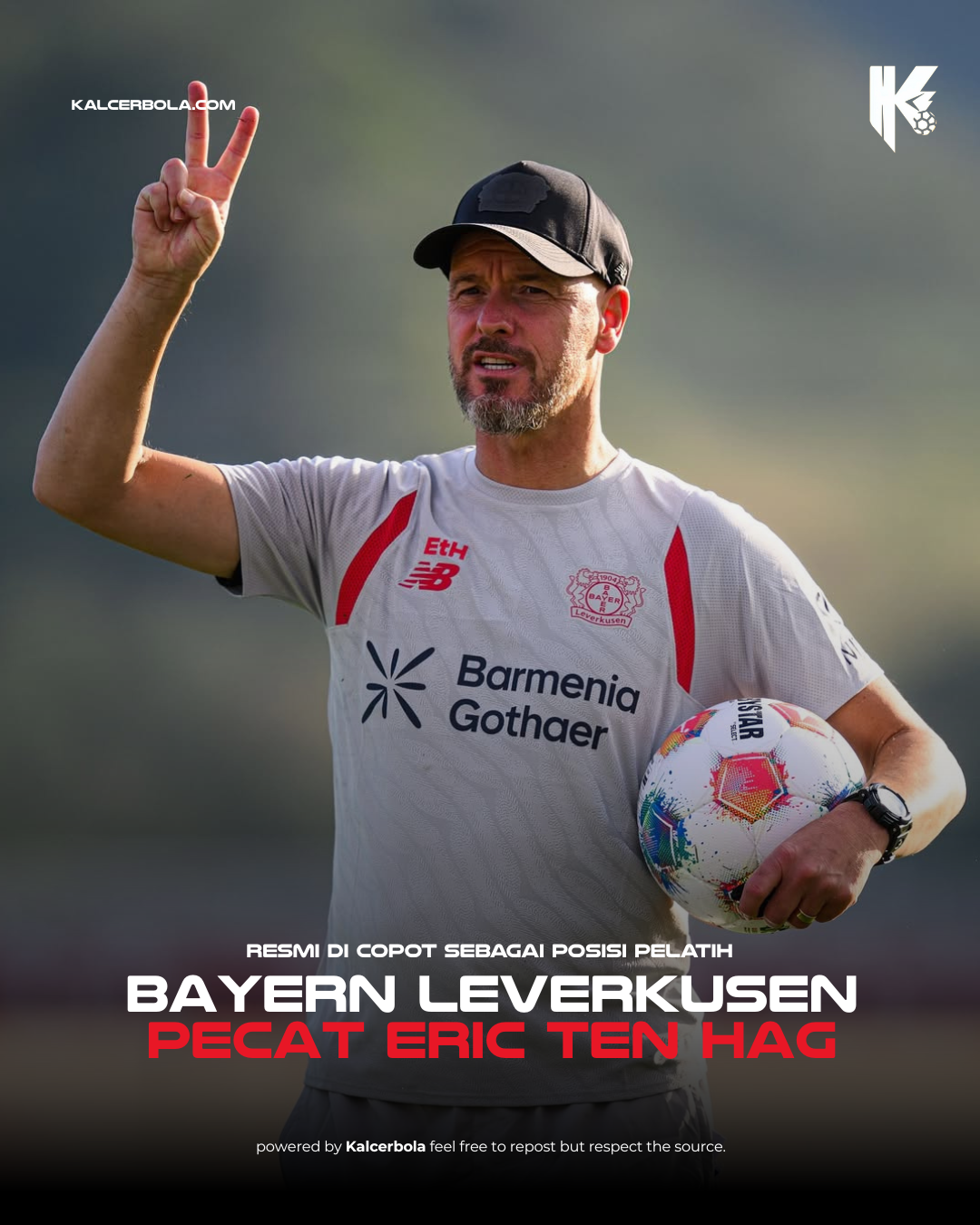 Leverkusen Pecat Ten Hag Setelah Dua Laga, Kejutkan Jendela Transfer