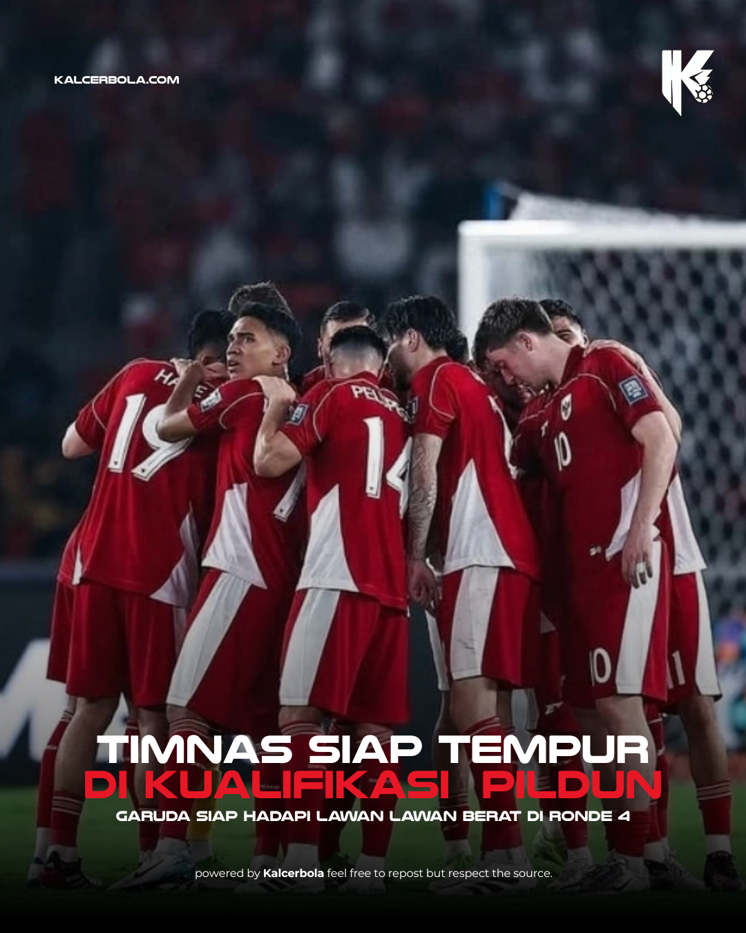 Timnas Indonesia Siap Tempur di Ronde 4 Kualifikasi Piala Dunia 2026