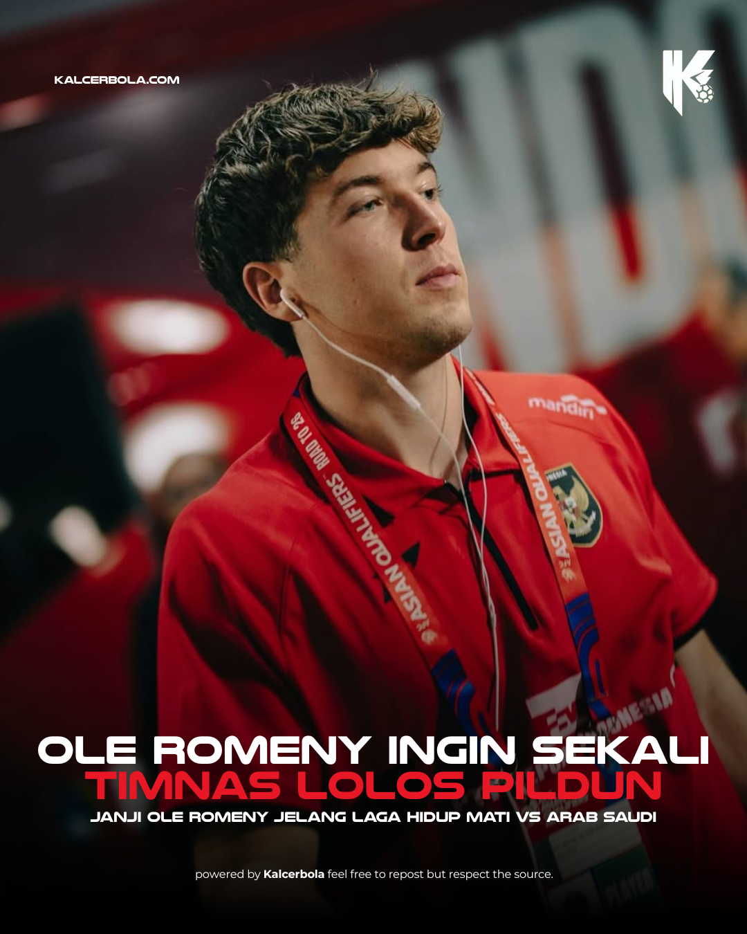 Ole Romeny Ingin Bawa Timnas Indonesia ke Piala Dunia 2026