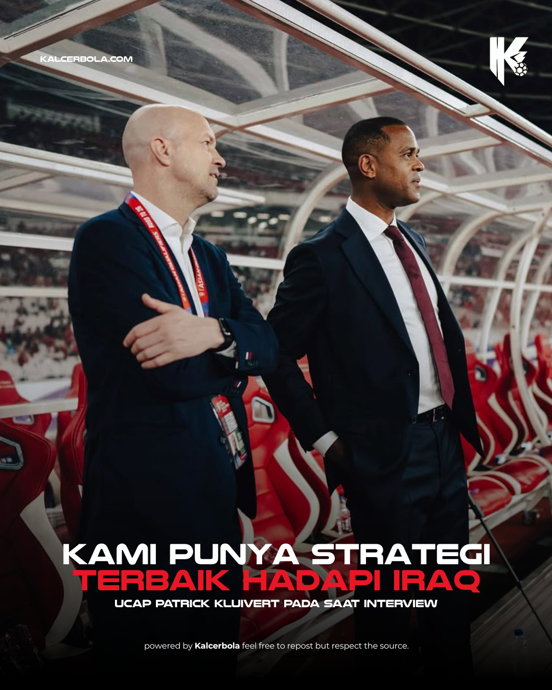 Patrick Kluivert: Kami Siapkan Strategi Terbaik untuk Hadapi Irak