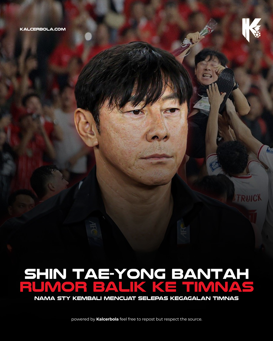 Shin Tae-yong Bantah Rumor Kembali Latih Timnas Indonesia