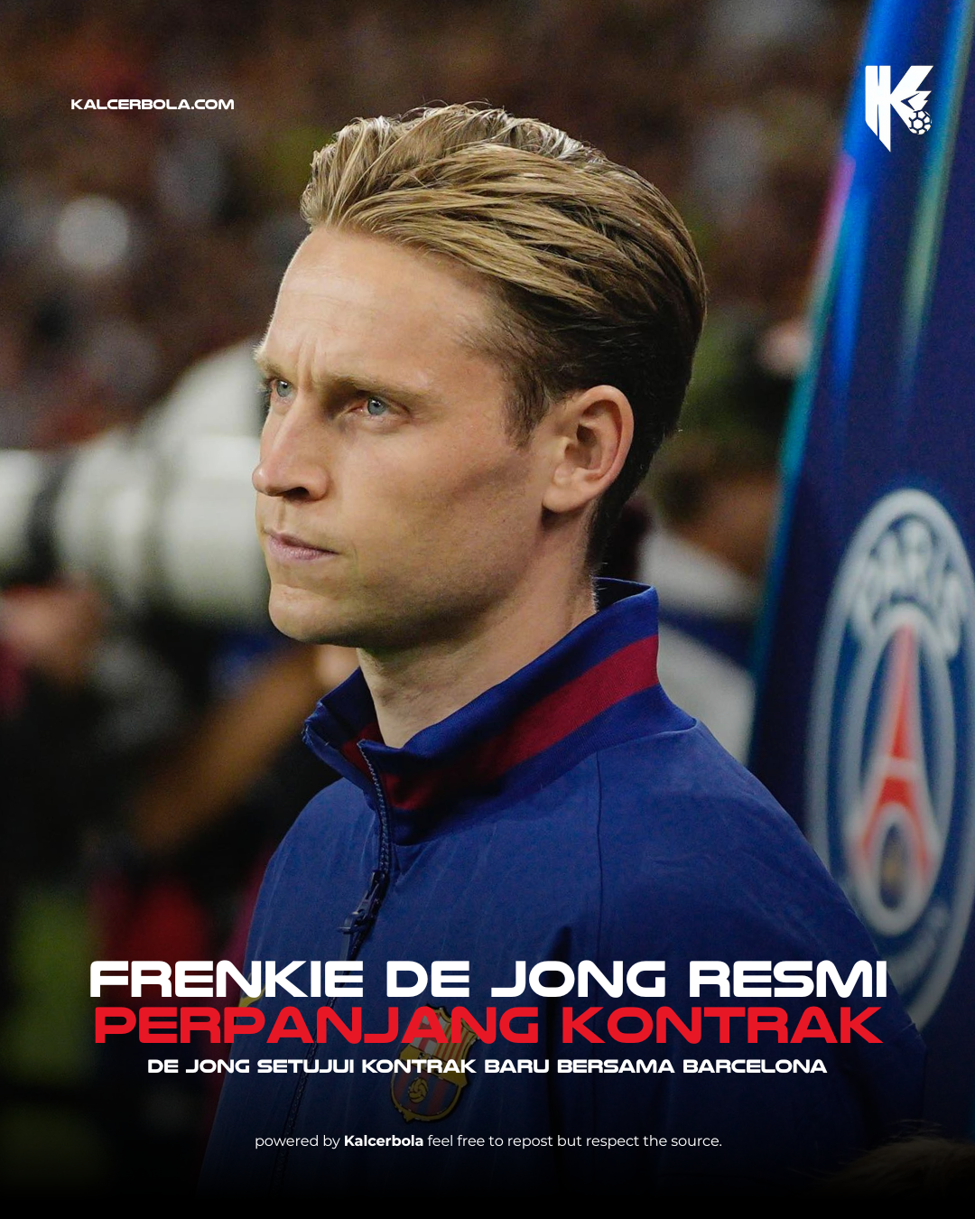 Frenkie de Jong Resmi Perpanjang Kontrak Bersama Barcelona Hingga Tahun 2029