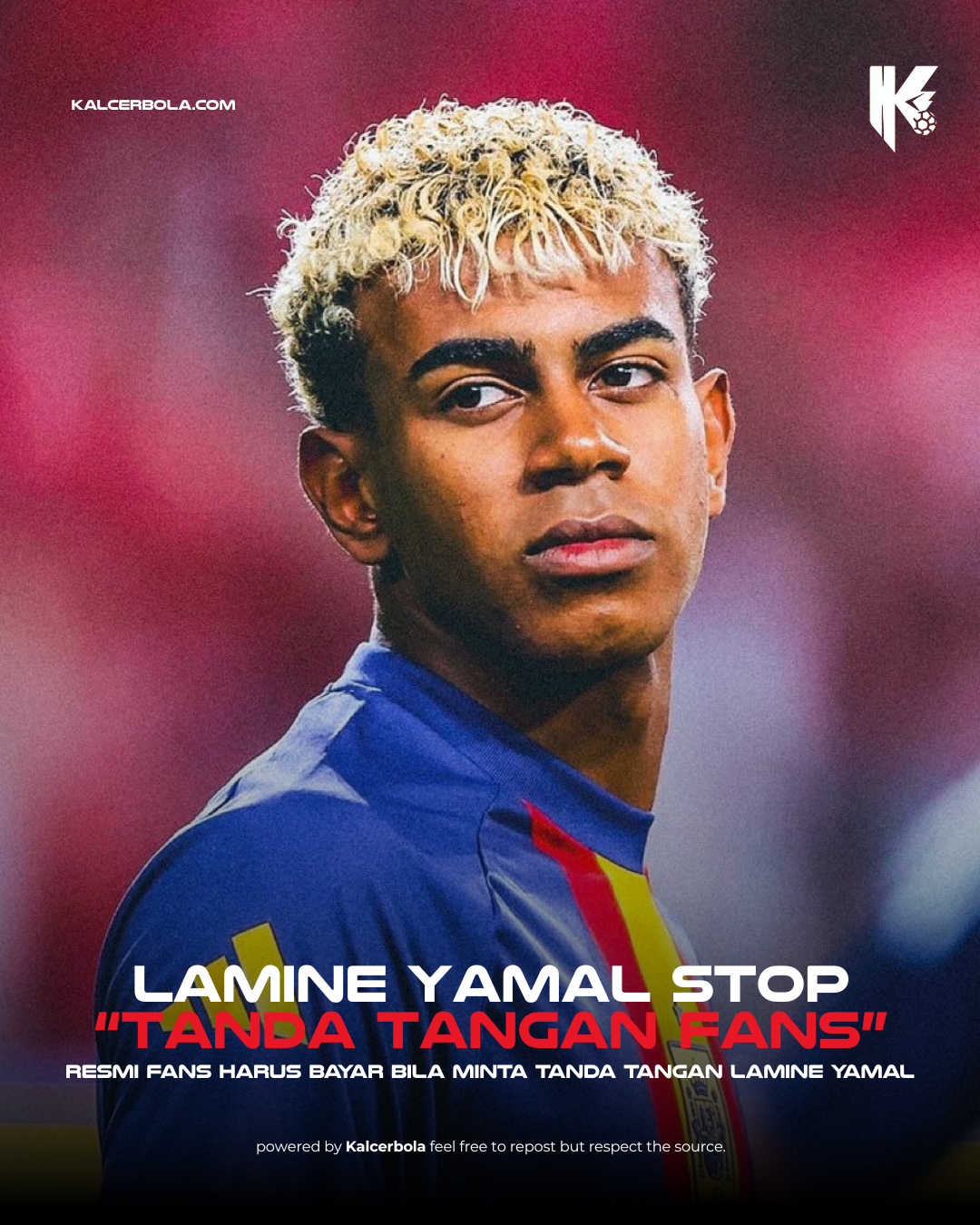 Lamine Yamal Stop Tanda Tangan Gratis untuk Fans!