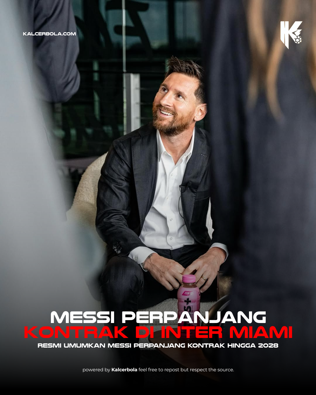 Lionel Messi Perpanjang Kontrak di Inter Miami Hingga Desember 2028