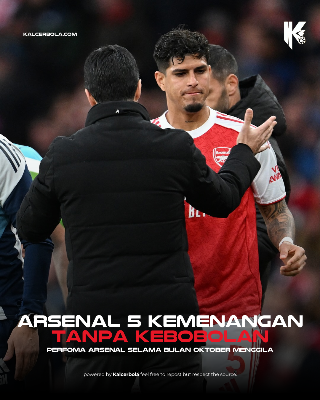 Arsenal Tak Tersentuh! Oktober 2025 Jadi Bulan Tanpa Kebobolan