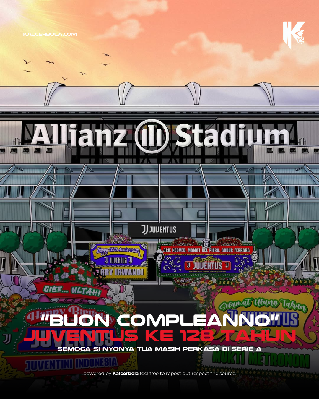Buon Compleanno Juventus ke-128 Tahun!
