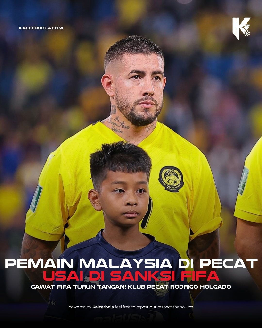 Rodrigo Holgado Dipecat dari Klub Usai Di­sanksi FIFA
