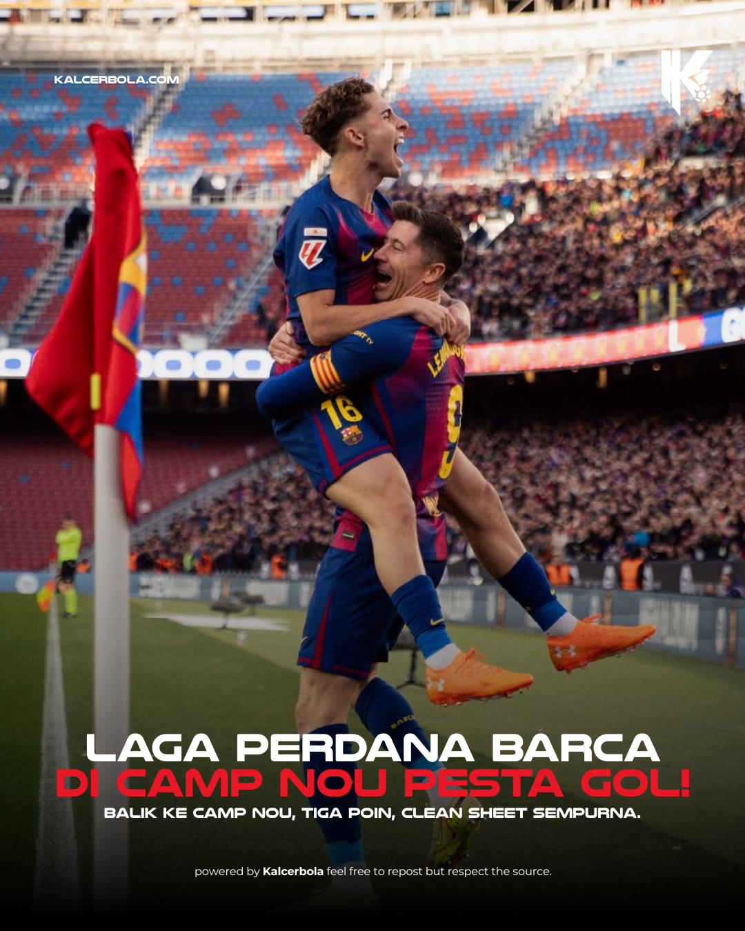 Barcelona Kembali ke Camp Nou dan Libas Athletic 4-0 !