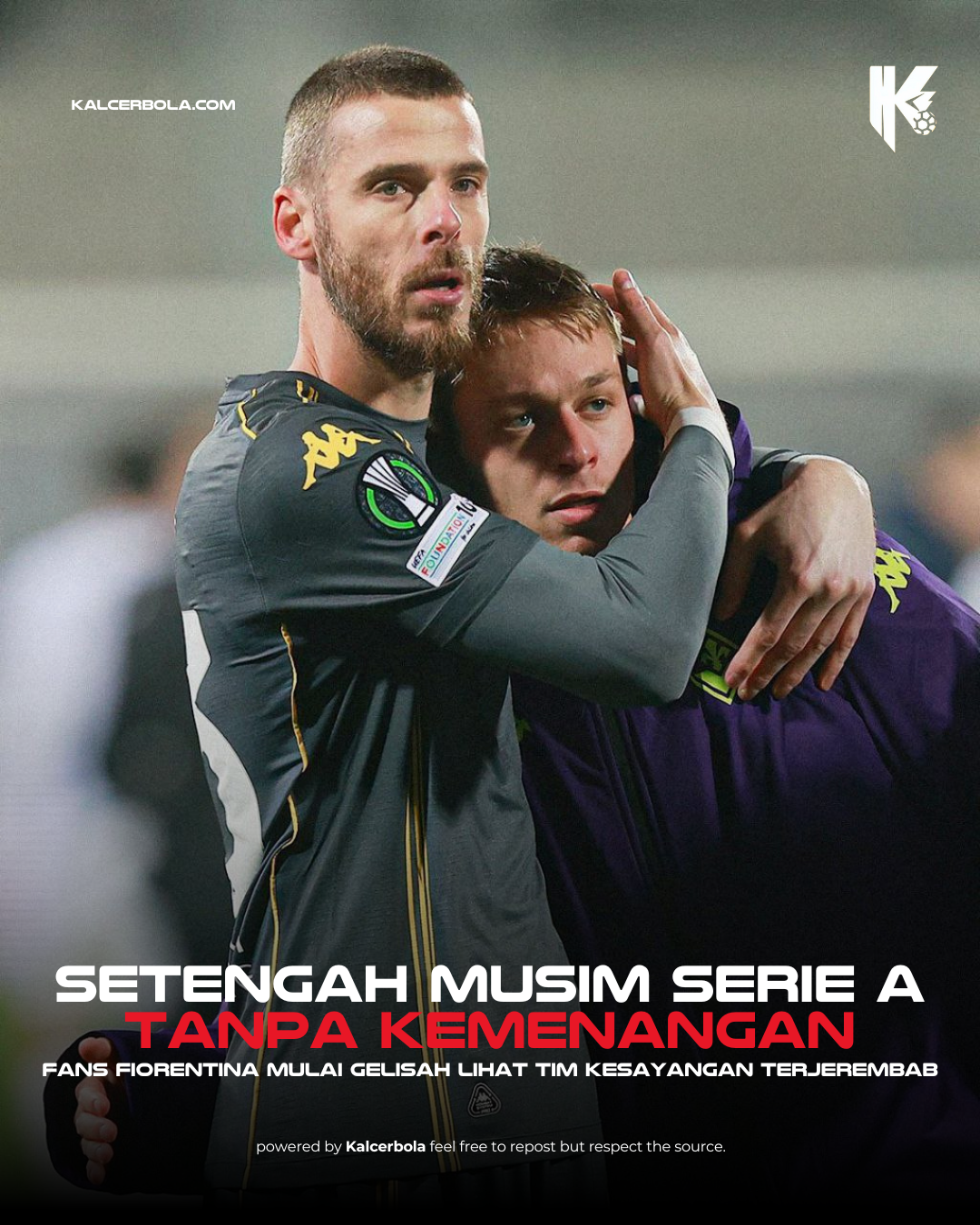 Fiorentina Belum Menang Hingga Setengah Musim Serie-A