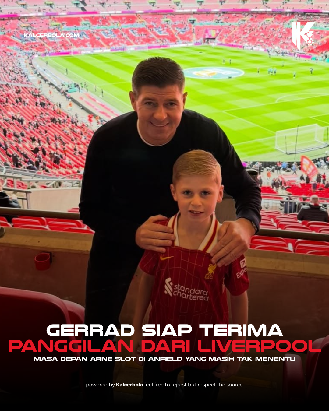 Steven Gerrard Diminta Siap Jika Liverpool Memanggil Lagi