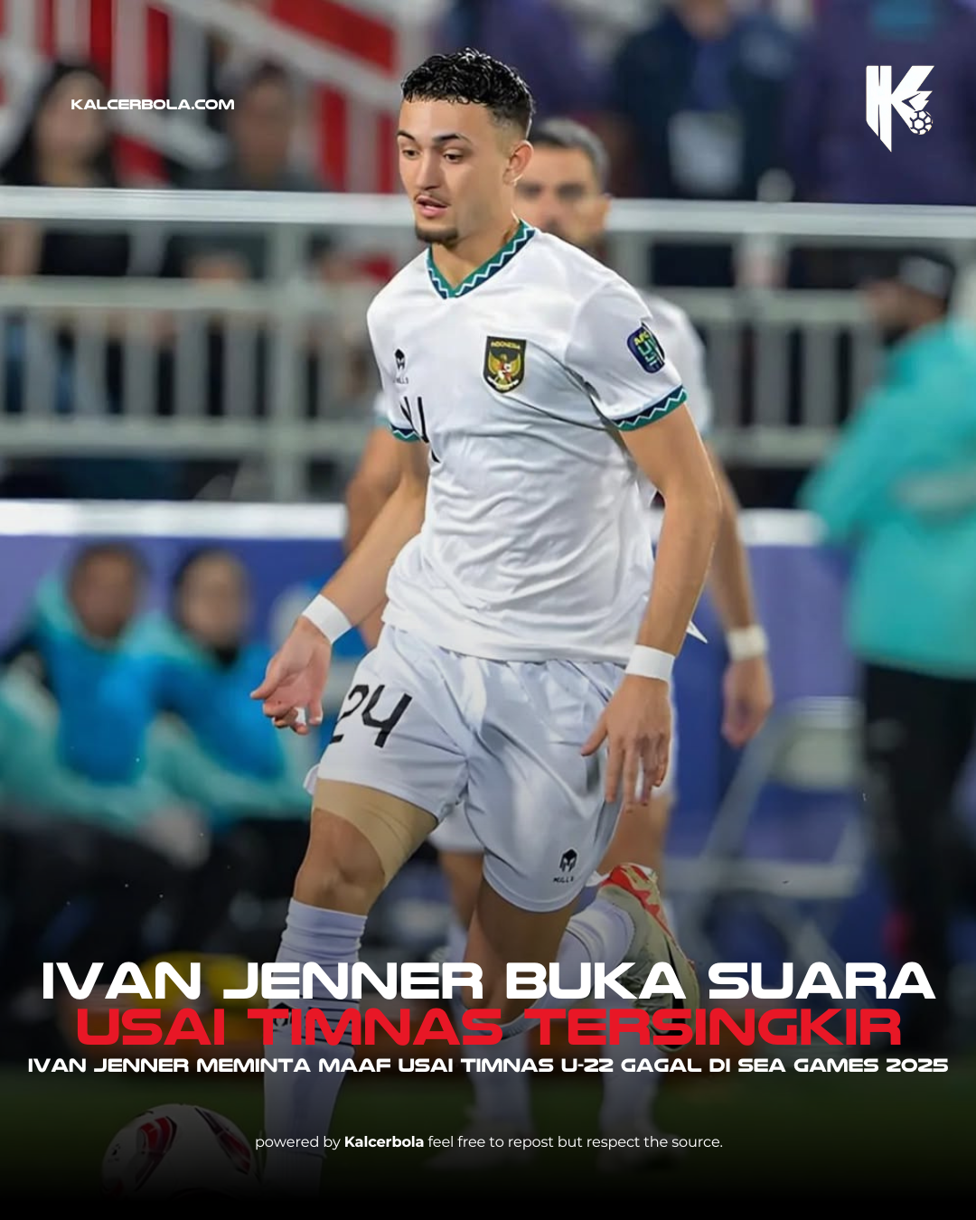 Ivar Jenner Buka Suara Usai Indonesia Tersingkir