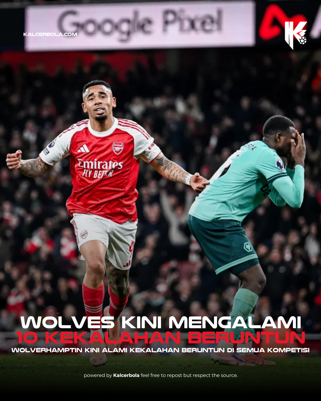 Wolves Terpuruk! 10 Kekalahan Beruntun Semua Kompetisi
