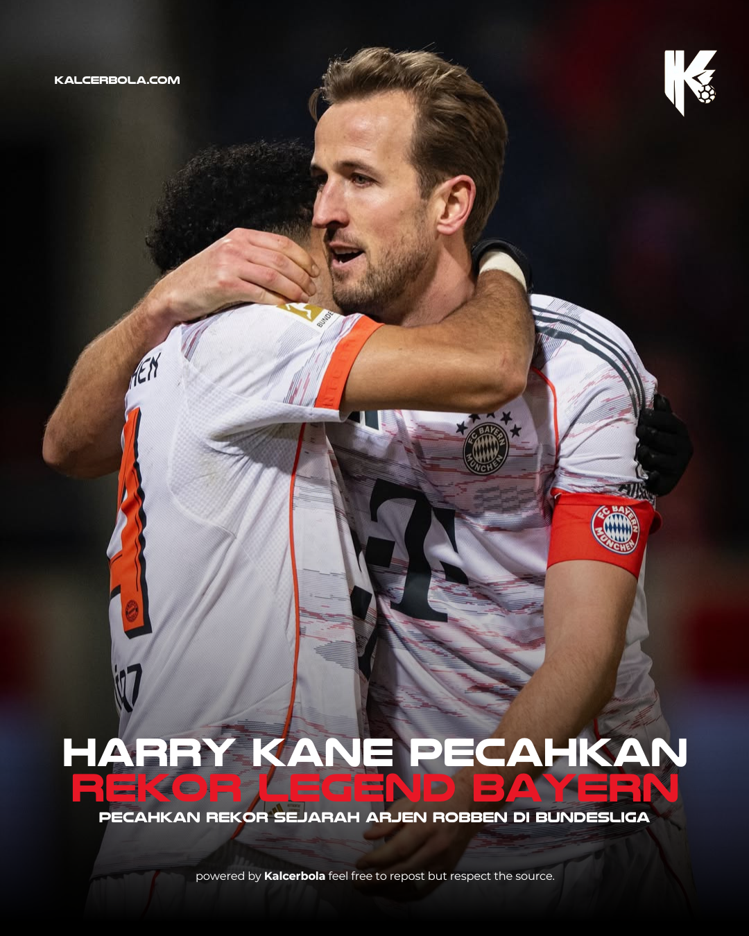 Harry Kane Pecahkan Rekor Legenda Bayern