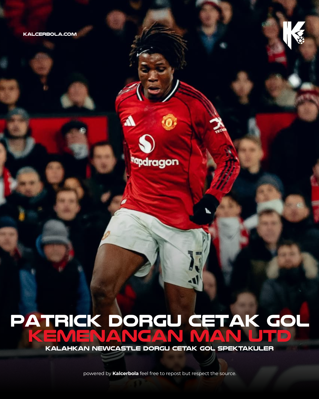 Man United vs Newcastle: Gol Dorgu Jadi Penentu