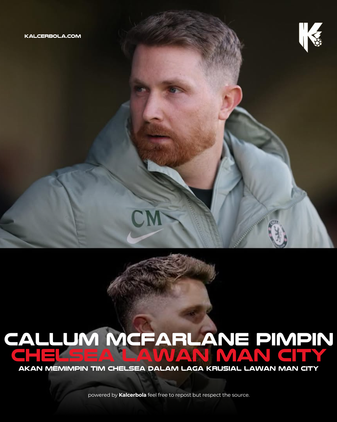 Callum McFarlane Pimpin Chelsea Lawan Man City