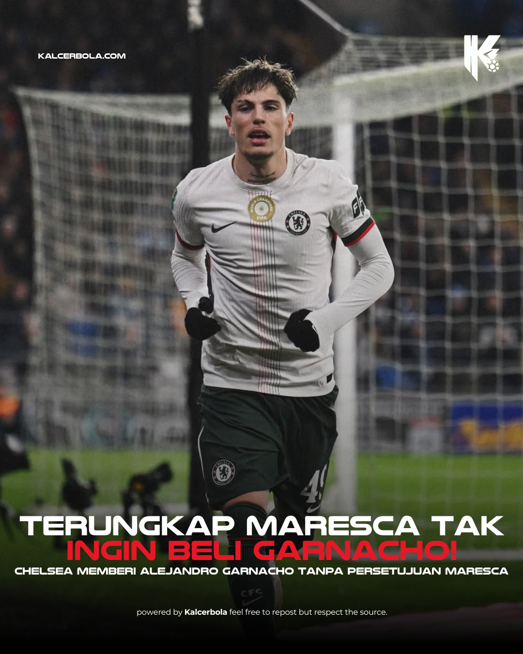 Terungkap! Maresca Tak Pernah Minta Chelsea Beli Garnacho