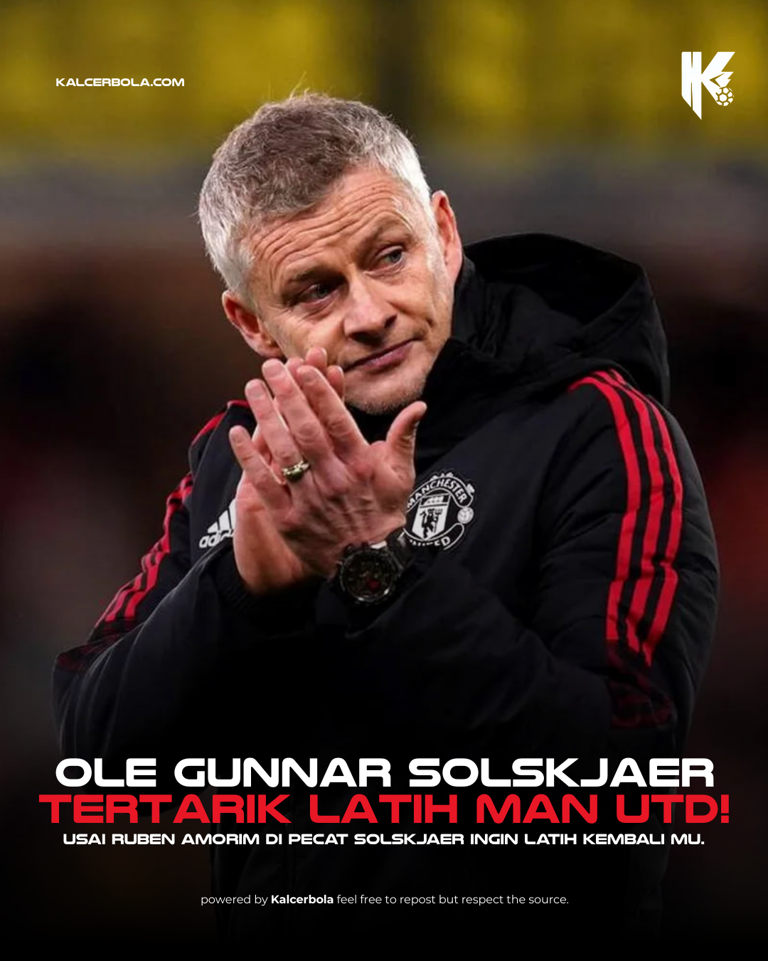 Solskjaer Tertarik Kembali Latih Man United