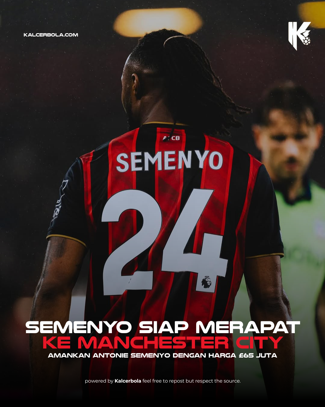 Man City Amankan Antoine Semenyo £65 Juta