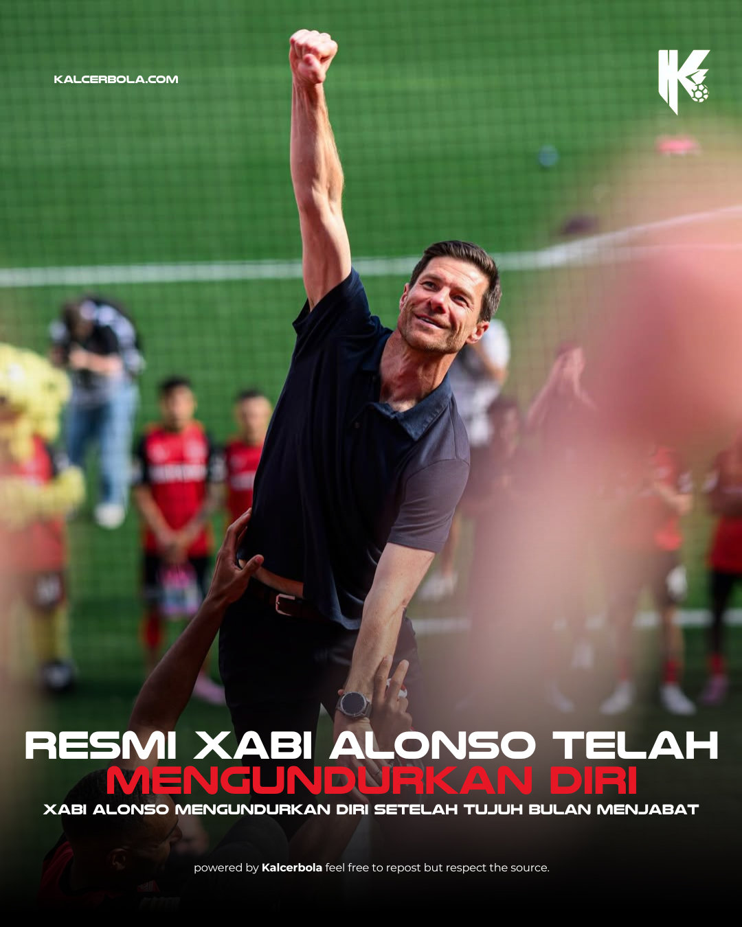 Xabi Alonso Resmi Mundur dari Kursi Pelatih Real Madrid