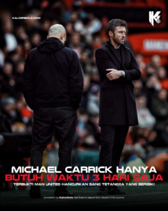 Michael Carrick Hanya Butuh 3 Hari Hancurkan Tetangga Berisik
