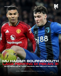 MU Bertandang ke Bournemouth di Pekan 31