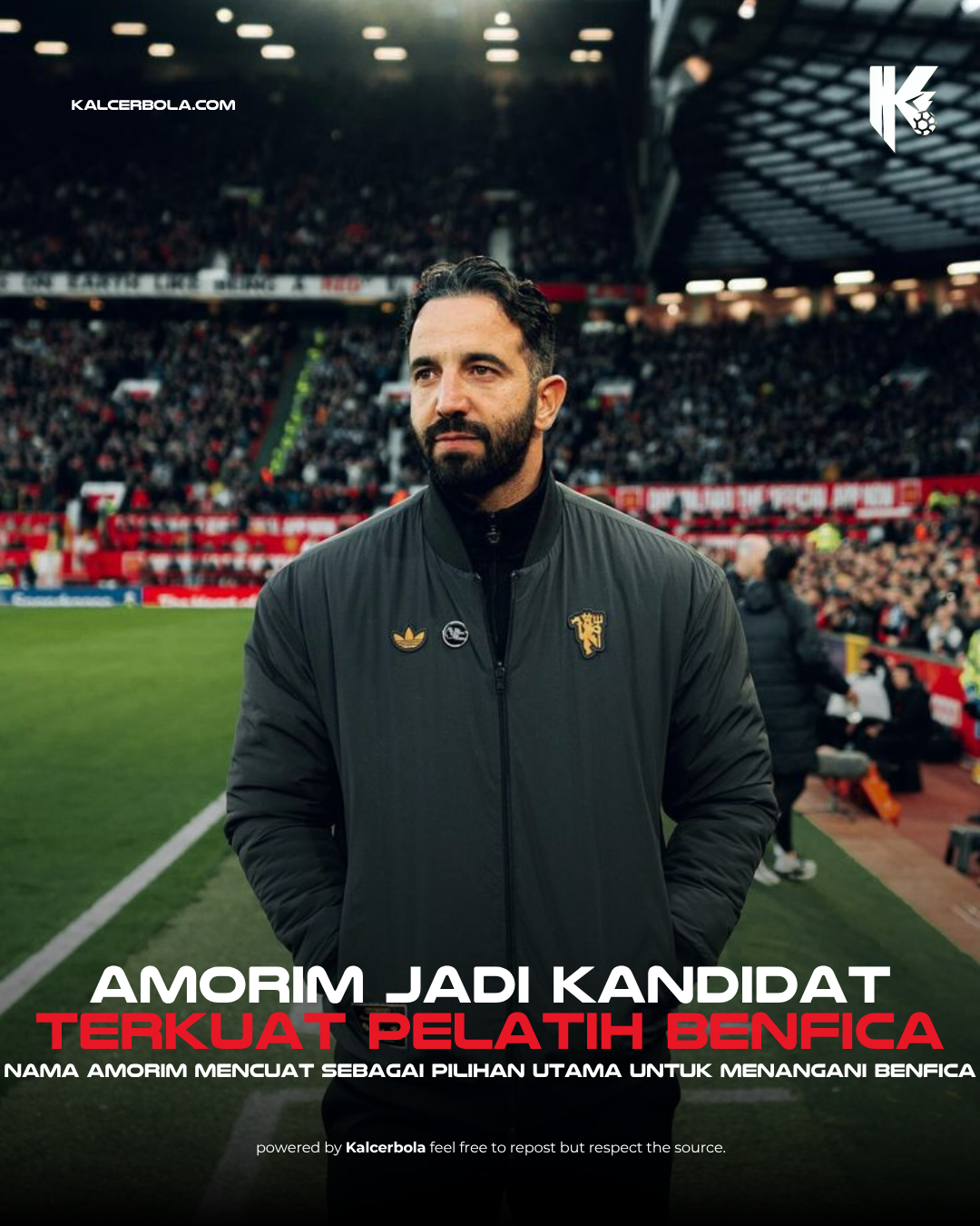 Amorim Jadi Kandidat Terkuat Pelatih Benfica