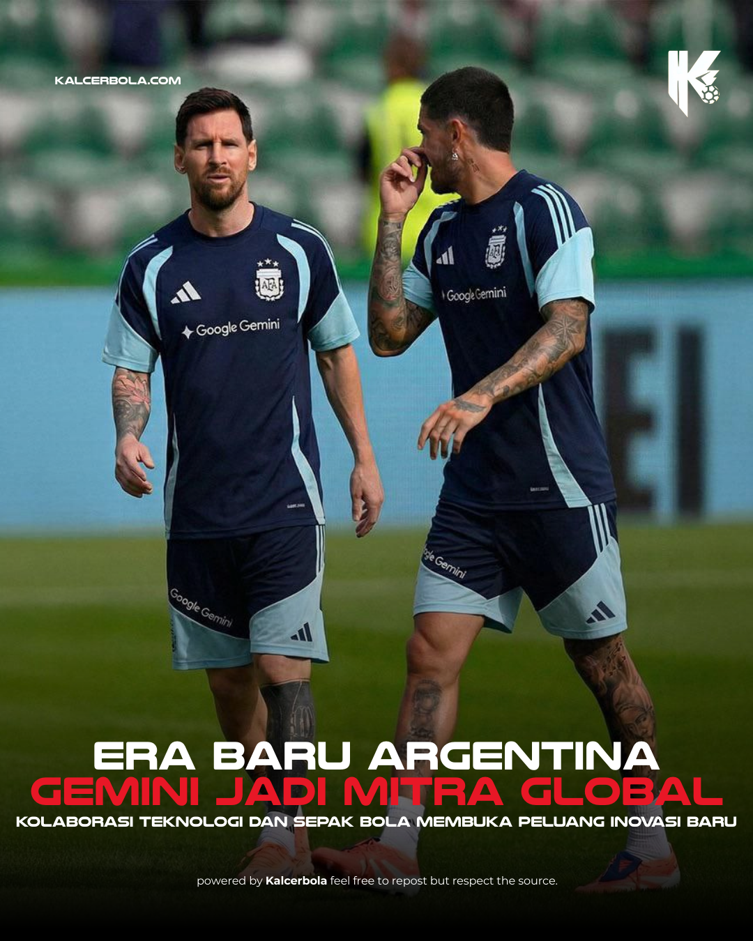 Google Gemini Jadi Sponsor Global Argentina