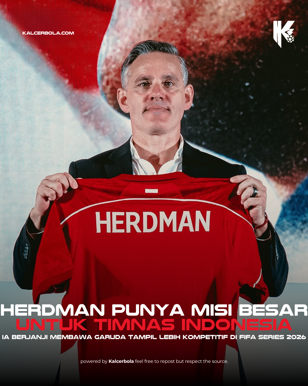 Herdman Janji Angkat Level Timnas Indonesia