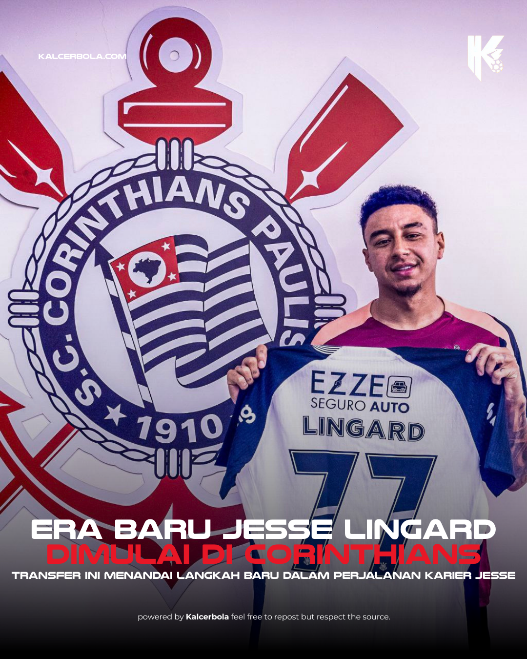 Jesse Lingard Gabung Corinthians Secara Gratis