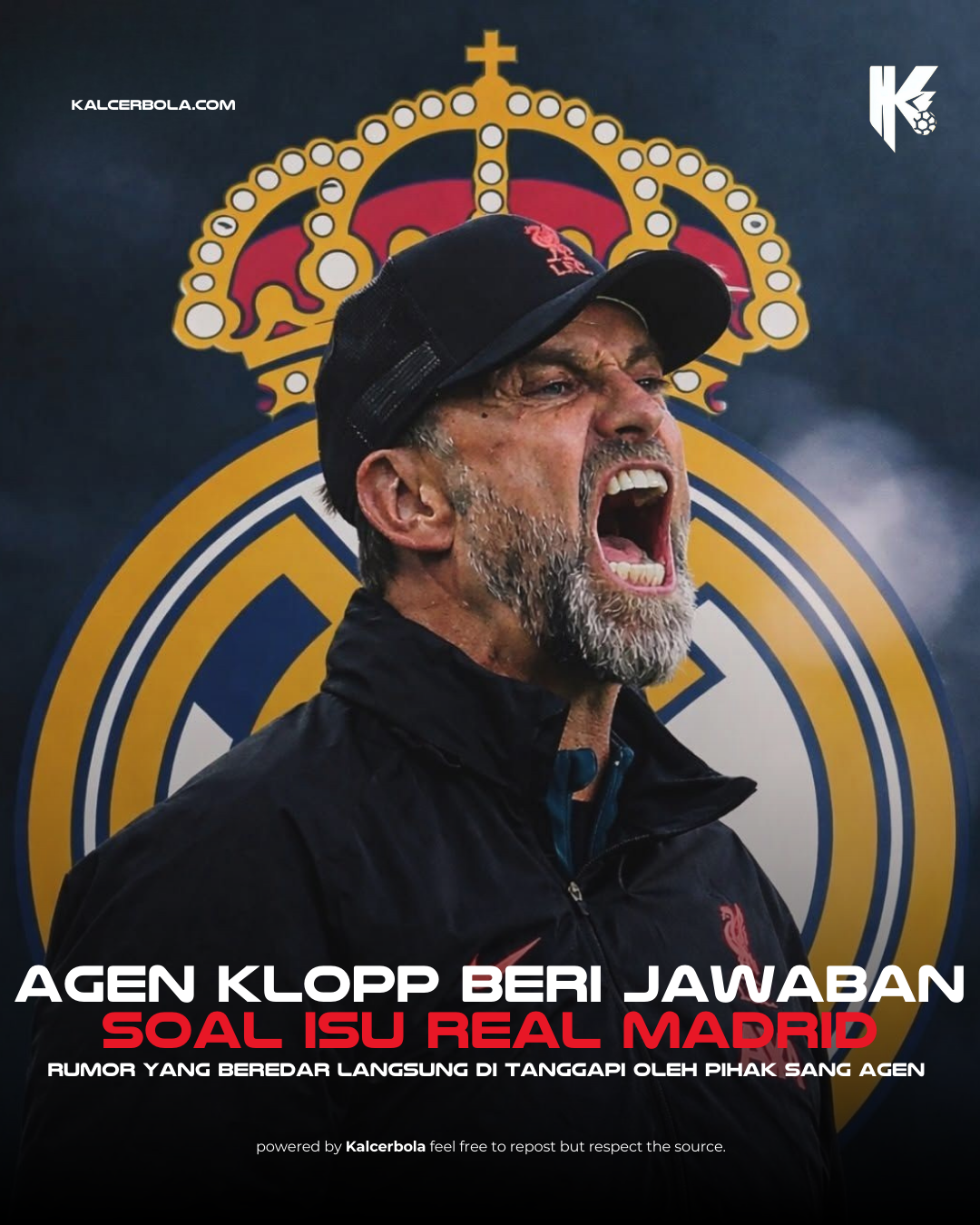 Agen Klopp Buka Suara soal Rumor Madrid