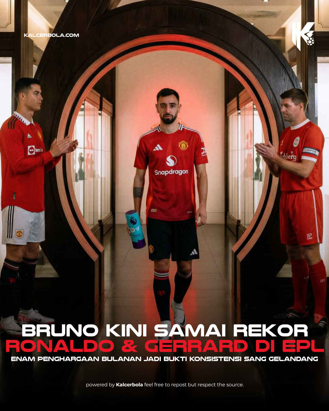 Bruno Samai Rekor Ronaldo & Gerrard