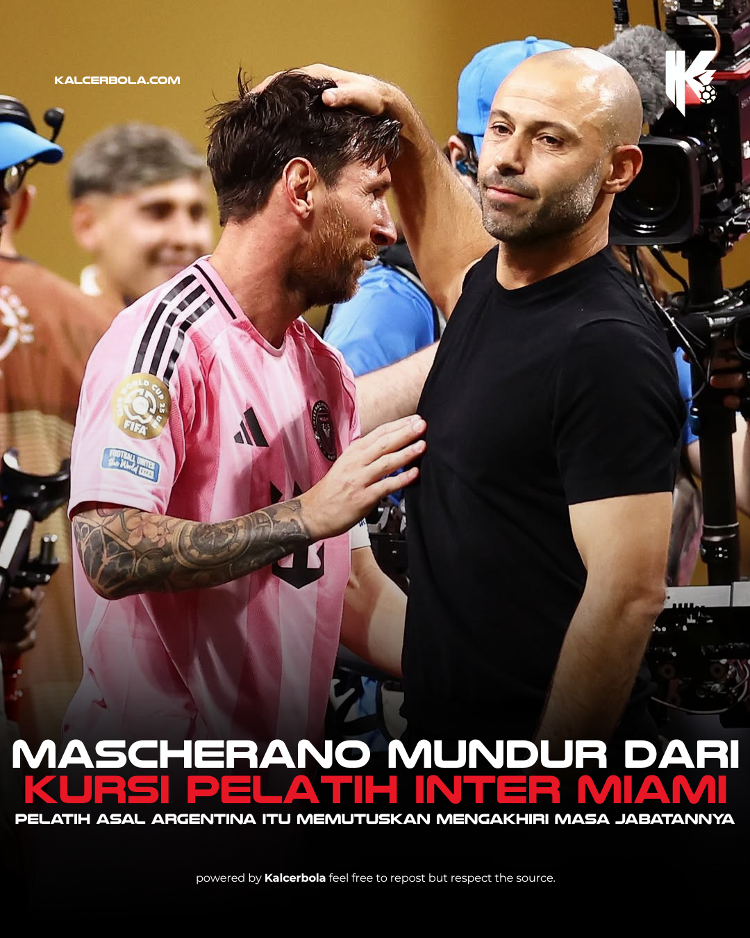 Mascherano Mundur dari Inter Miami