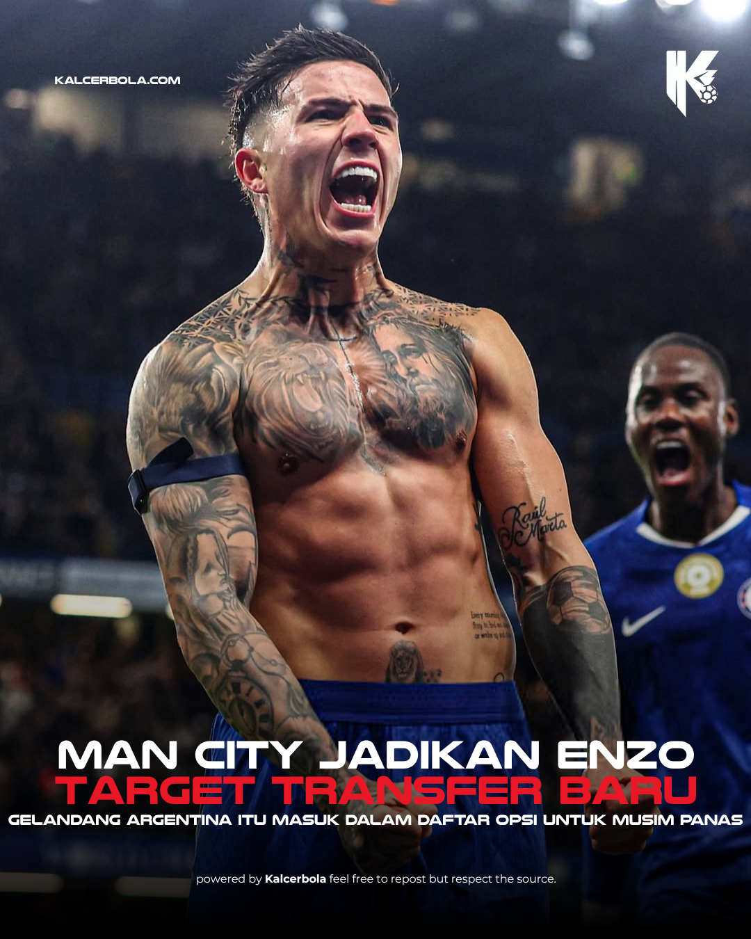 Man City Incar Enzo untuk Musim Panas