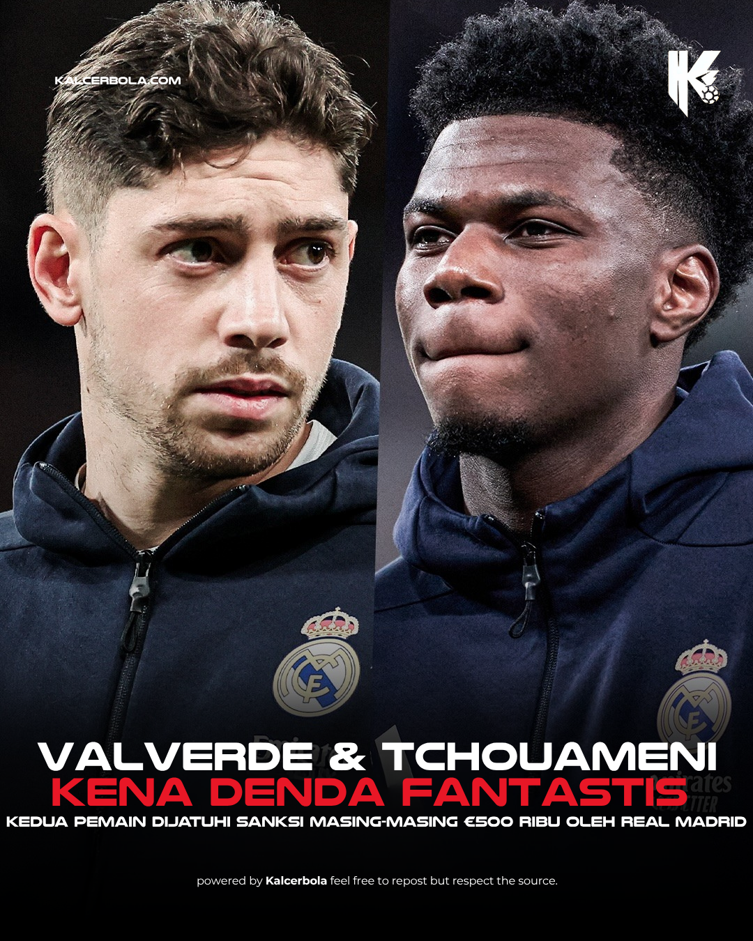 Valverde & Tchouameni Kena Denda Fantastis