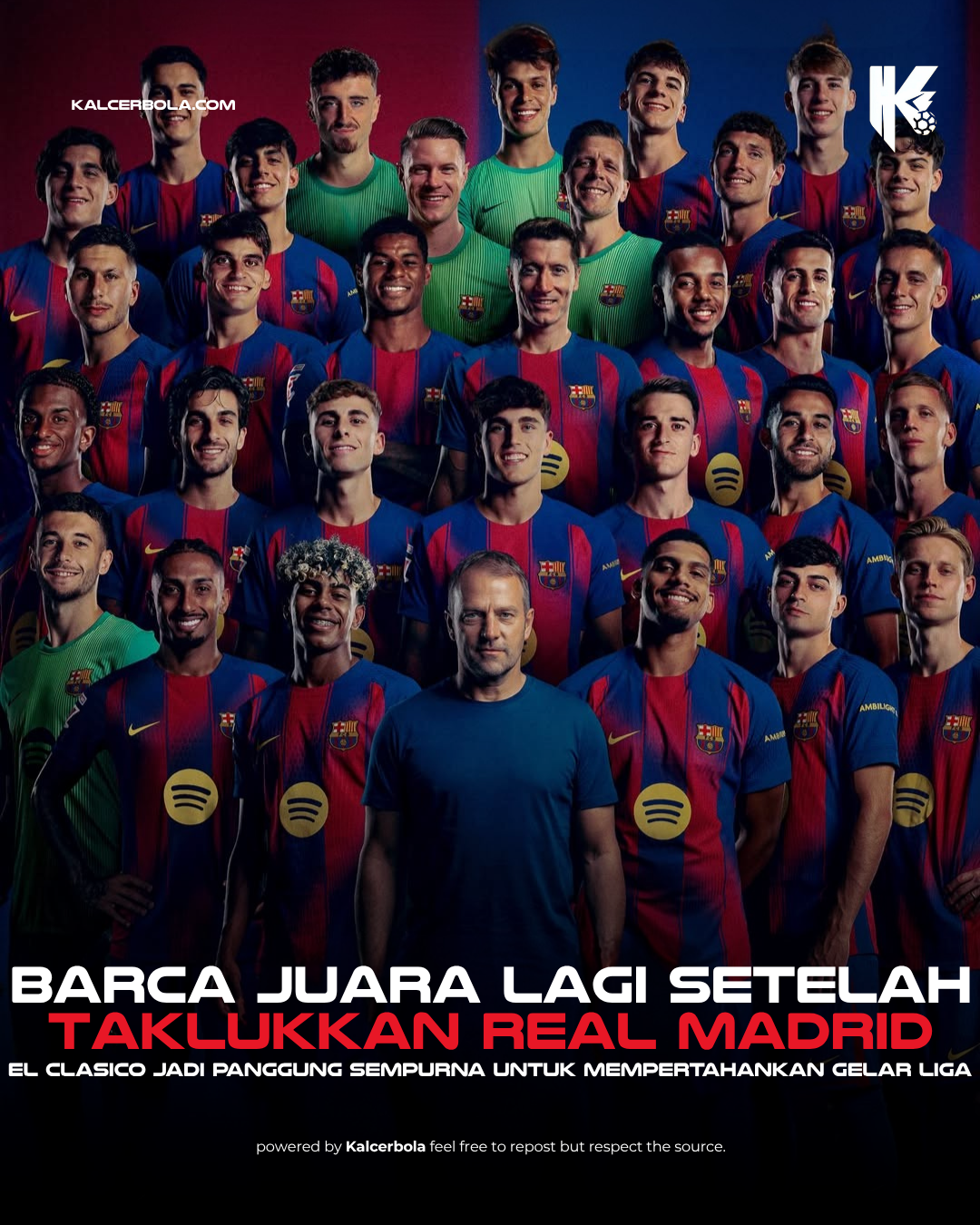 Barcelona Juara Lagi Usai Taklukkan Madrid