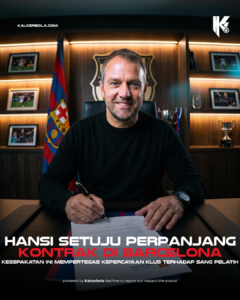Hansi Flick Setuju Perpanjang Kontrak di Barcelona