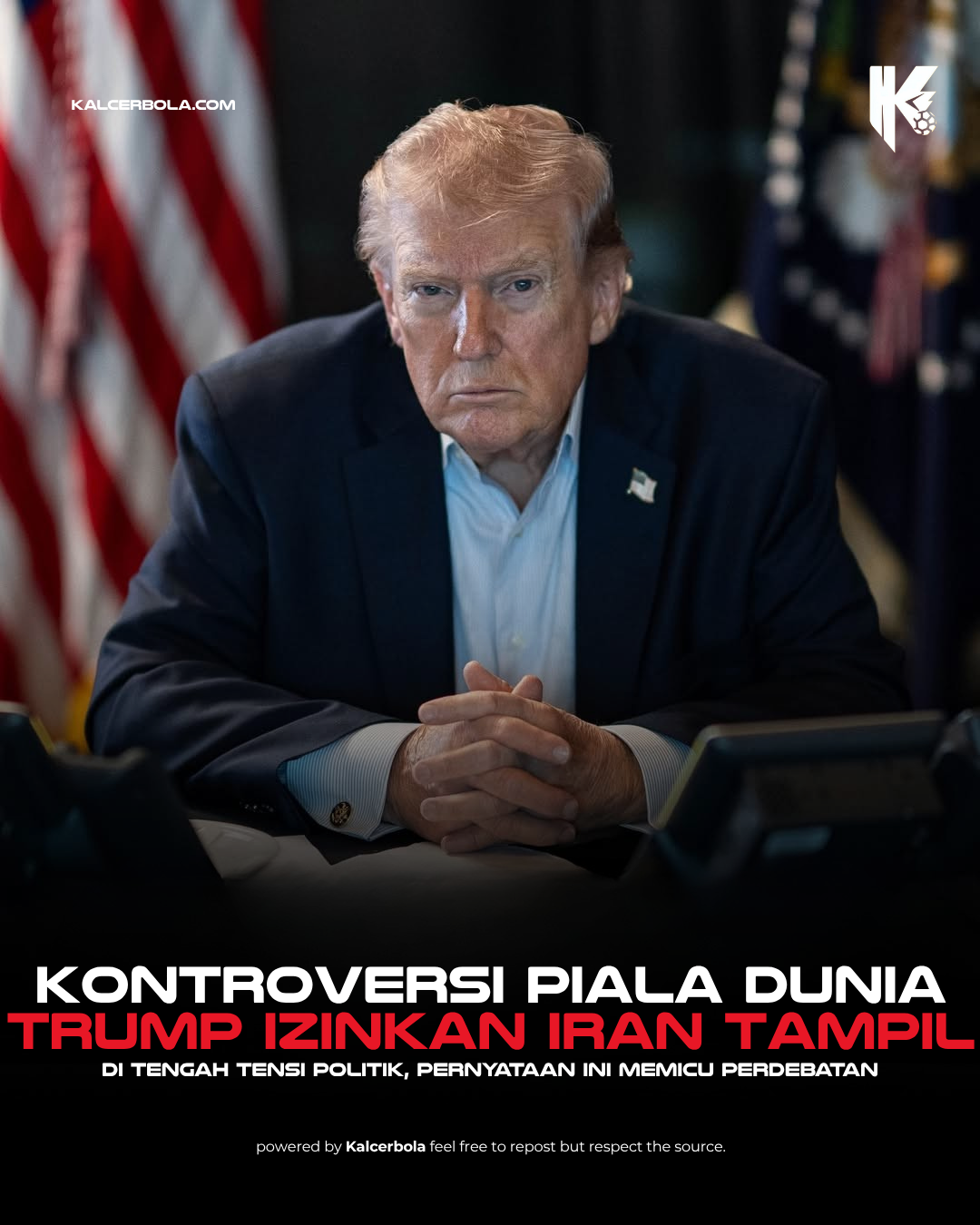 Kontroversi Piala Dunia: Trump Izinkan Iran Tampil