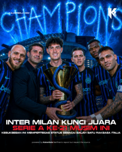 Inter Milan Kunci Juara Serie A ke-21